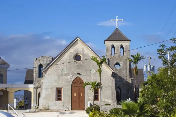 Framed Print : St. Francis Xavier Cathedral, Nassau, Providence Island, Bahamas, West Indies, Caribbean Framed Print : St. Francis Xavier Cathedral, Nassau, Providence Island, Bahamas, West Indies, Caribbean