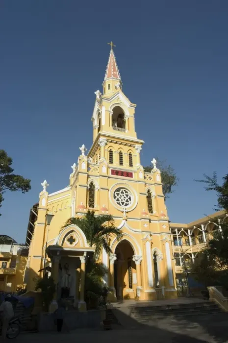 Framed Print : St. Francois Xavier church in Cholon Chinatown Framed Print : St. Francois Xavier church in Cholon Chinatown