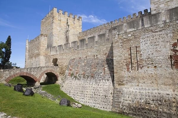 St. George Castle, Lisbon, Portugal, Europe