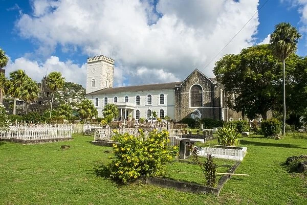 St. Georges Cathedral, Kingstown, St. Vincent, St. Vincent and the Grenadines, Windward Islands, West Indies, Caribbean, Central America