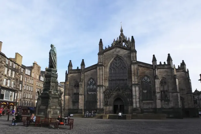 Framed Print : St. Giles Cathedral, the High Kirk of Scotland, on the Royal Mile in Edinburgh Framed Print : St. Giles Cathedral, the High Kirk of Scotland, on the Royal Mile in Edinburgh