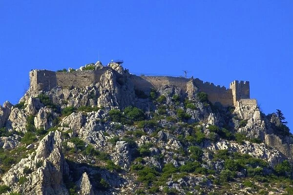 St. Hilarion Castle, North Cyprus, Cyprus, Europe
