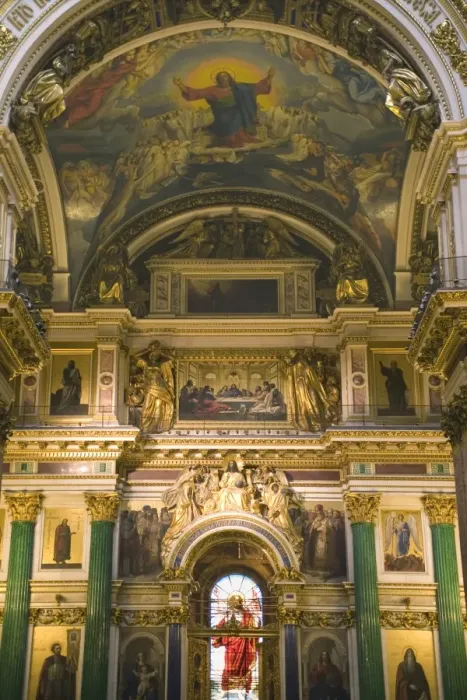 Framed Print : St. Isaacs catherdal interior, St. Petersburg, Russia, Europe Framed Print : St. Isaacs catherdal interior, St. Petersburg, Russia, Europe