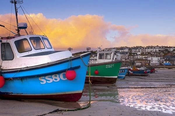 St. Ives Harbour, Cornwall, England, United Kingdom, Europe