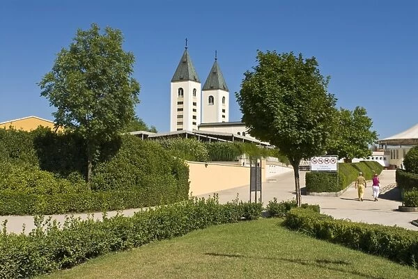 St. James Church in Medugorje, Bosnia-Herzegovina, Europe