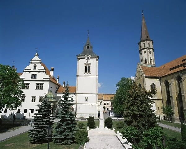 St. James church and Town Hall
