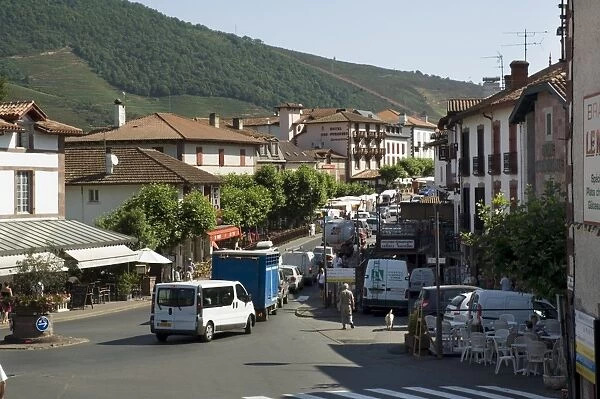 St. Jean Pied de Port, Basque country, Pyrenees-Atlantiques, Aquitaine, France, Europe