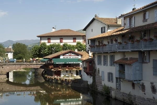 St. Jean Pied de Port, Basque country, Pyrenees-Atlantiques, Aquitaine, France, Europe