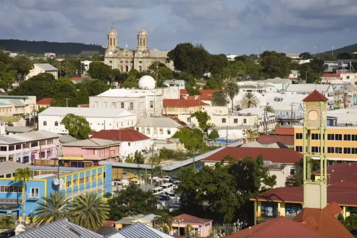 Framed Print : St. Johns, Antigua Island Framed Print : St. Johns, Antigua Island