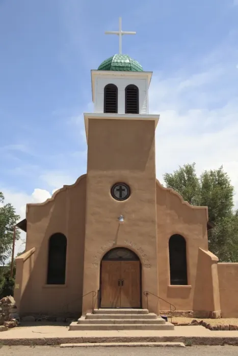 Framed Print : St. Josephs Church and Shrine, Cerrillos, Old Mining Town, Turquoise Trail, New Mexico, United States of America, North America Framed Print : St. Josephs Church and Shrine, Cerrillos, Old Mining Town, Turquoise Trail, New Mexico, United States of America, North America