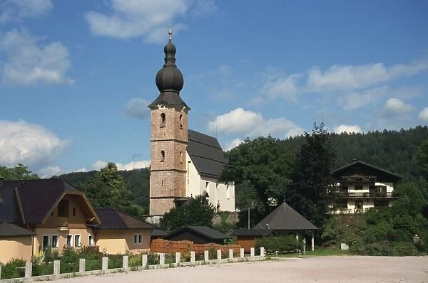 St. Leonhard church, near Brodig, near Salzburg, Austria, Europe