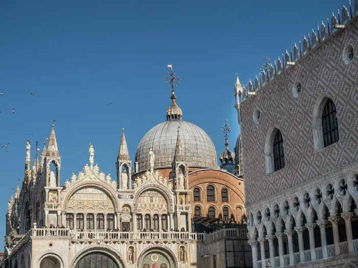 Framed Print : St. Mark's Basilica and the Doge's Palace, Venice, UNESCO World Heritage Site, Veneto, Italy, Europe Framed Print : St. Mark's Basilica and the Doge's Palace, Venice, UNESCO World Heritage Site, Veneto, Italy, Europe