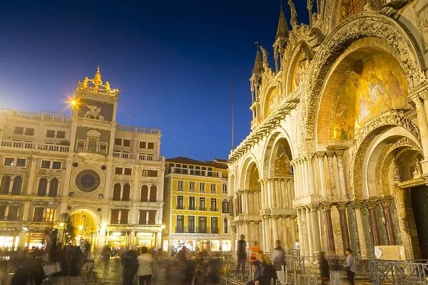 St. Marks Basilica, Piazza San Marco, Venice, UNESCO World Heritage Site, Veneto