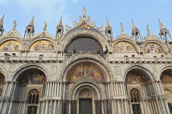 St. Marks Basilica, Venice, UNESCO World Heritage Site, Veneto, Italy, Europe