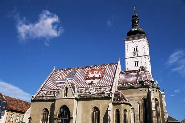 St. Marks church, Zagreb, Croatia, Europe