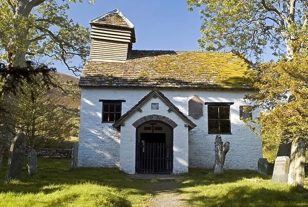 St. Marys chapel, Capel y Ffin, Powys, Wales, United Kingdom, Europe