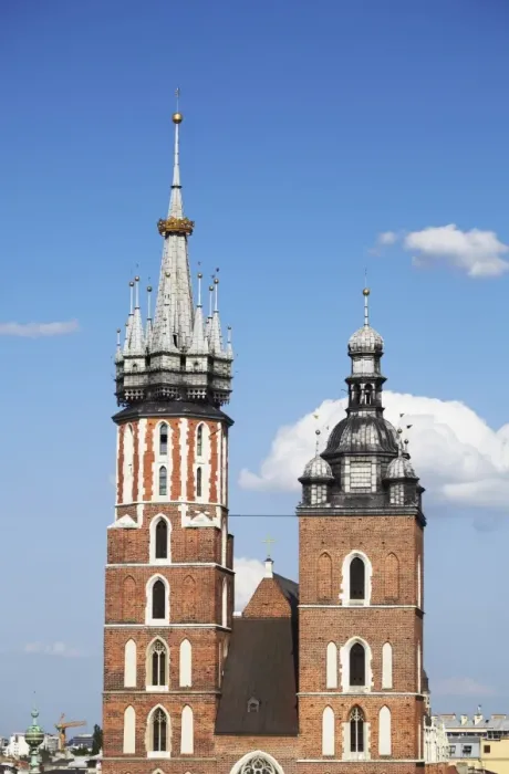 Framed Print : St. Marys Church, Krakow, Poland, Europe Framed Print : St. Marys Church, Krakow, Poland, Europe