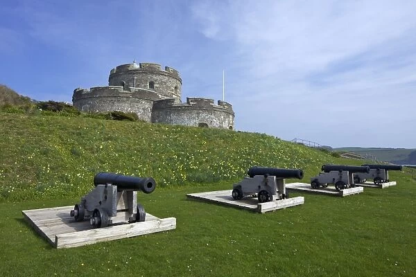St. Mawes Castle, an artillery fortress built by Henry VIII, Cornwall, England, United Kingdom, Europe