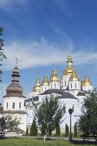 St. Michaels Gold Domed Monastery, 2001 copy of 1108 original, Kiev, Ukraine, Europe