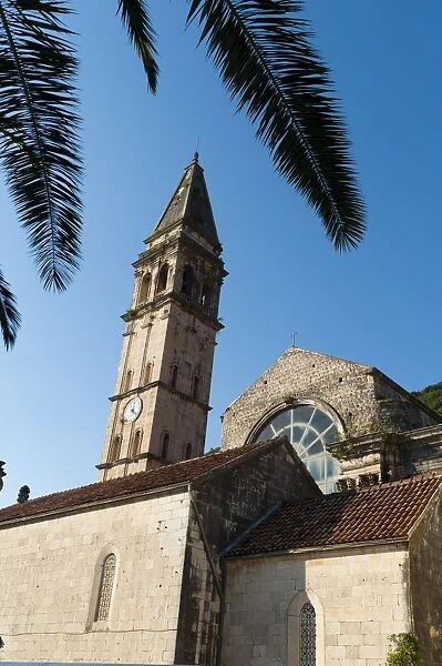 St. Nicholas belltower, Perast, Bay of Kotor, UNESCO World Heritage Site
