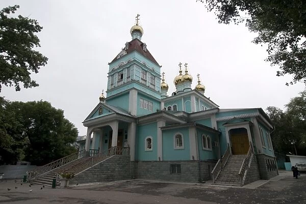 St. Nicholas Cathedral, Alma Ata, Kazakhstan, Central Asia, Asia