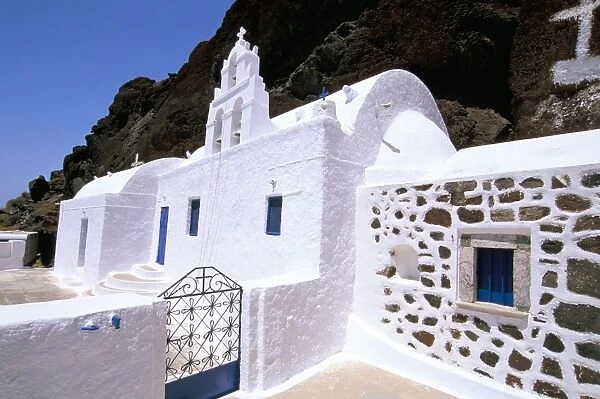 St. Nicholas church, Akrotiri, island of Santorini (Thira), Cyclades Islands
