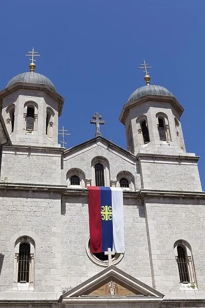 St. Nicholas Church, Cathedral Square, Kotor Old Town, UNESCO World Heritage Site, Montenegro, Europe