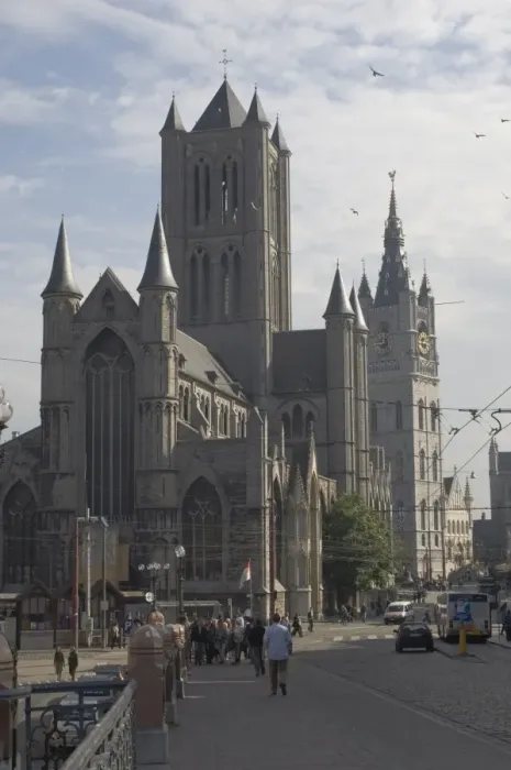 Framed Print : St. Nicholas church, Ghent, Belgium, Europe Framed Print : St. Nicholas church, Ghent, Belgium, Europe