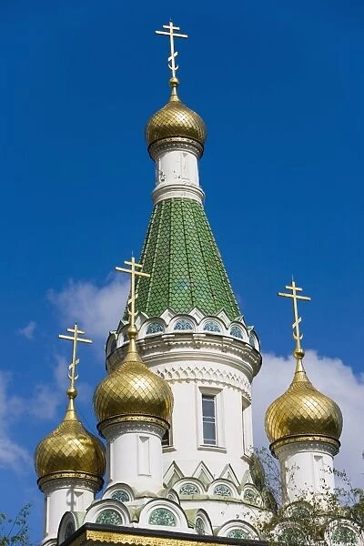 St. Nikolai Russian church, Sofia, Bulgaria, Europe
