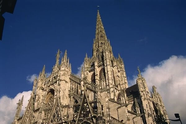 St. Ouen church in Rouen, Haute Normandie, France, Europe