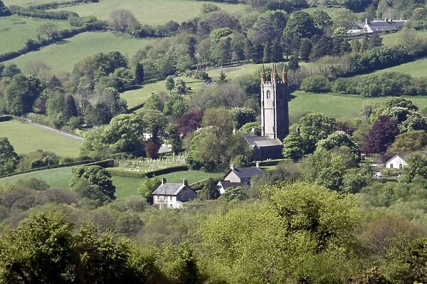 St. Pancras church, Widecombe in the Moor, Dartmoor, Devon, England, United Kingdom
