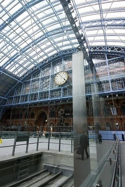 St. Pancras International Train Station, London, England, United Kingdom, Europe
