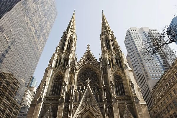 St. Patricks Cathedral, 5th Avenue, Manhattan, New York City, New York
