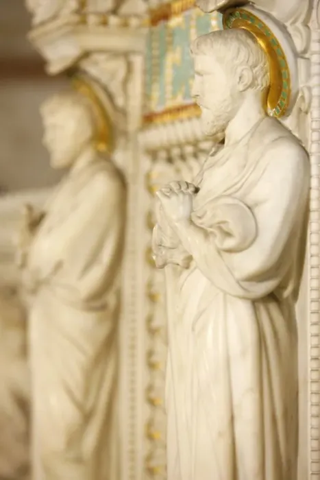 Framed Print : St. Paul on the altar in the crypt of Fourviere Basilica, Lyon, Rhone, France, Europe Framed Print : St. Paul on the altar in the crypt of Fourviere Basilica, Lyon, Rhone, France, Europe