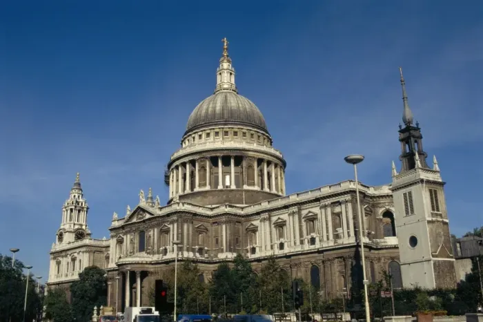 Framed Print : St. Pauls Cathedral, London, England, UK
