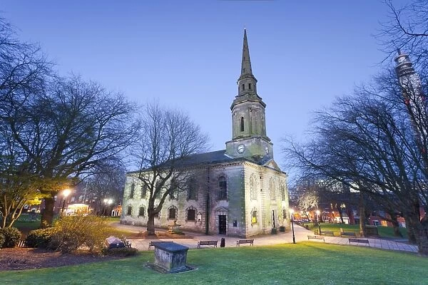 St. Pauls Church, Grade 1 listed building, Jewellery Quarter, Birmingham, England
