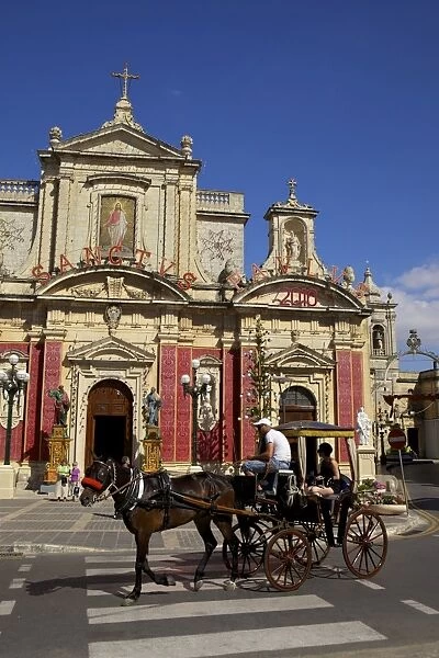 St. Pauls Church and Grotto, Rabat, Malta, Europe