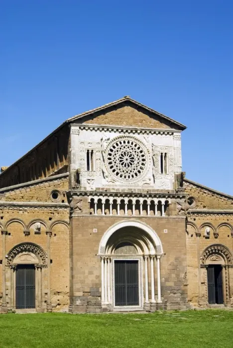 Framed Print : St. Peter Church, Tuscania, Viterbo, Lazio, Italy, Europe Framed Print : St. Peter Church, Tuscania, Viterbo, Lazio, Italy, Europe