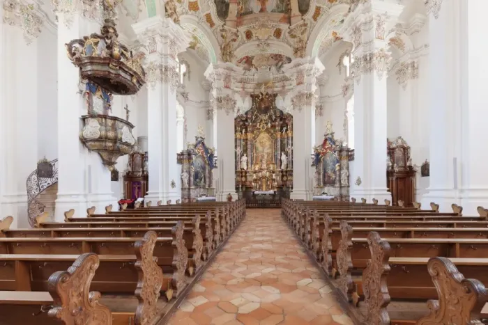Framed Print : St. Peter and Paul church, Steinhausen, Upper Swabian Baroque Route, Upper Swabia Framed Print : St. Peter and Paul church, Steinhausen, Upper Swabian Baroque Route, Upper Swabia