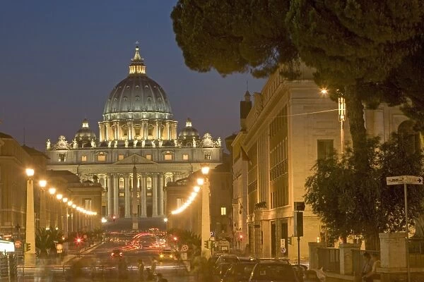 St. Peters Basilica and Conciliazione Street