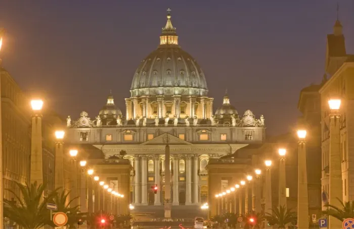 Framed Print : St. Peters Basilica and Conciliazione Street Framed Print : St. Peters Basilica and Conciliazione Street