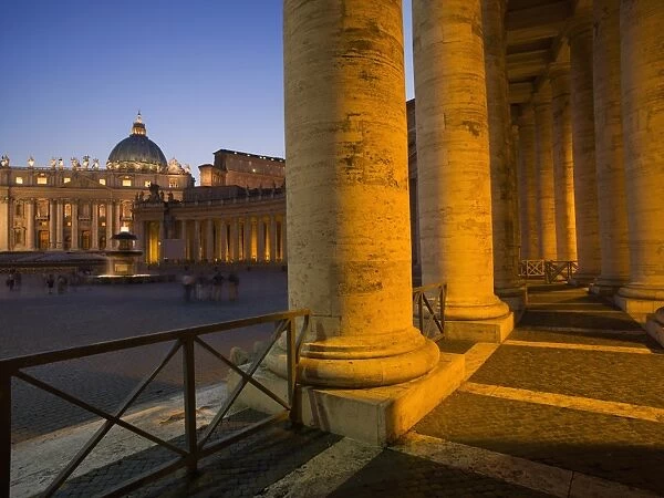 St. Peters Basilica, Vatican, Rome, Lazio, Italy, Europe