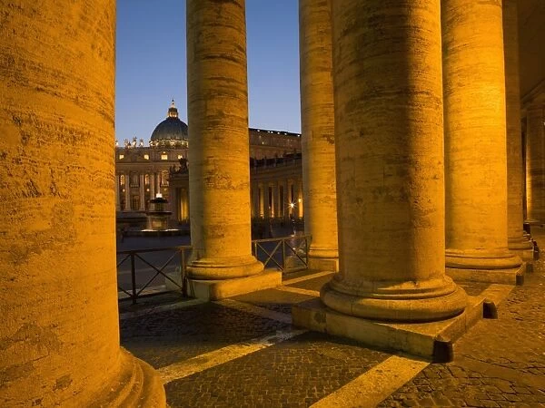 St. Peters Basilica, Vatican, Rome, Lazio, Italy, Europe