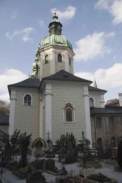 Back of St. Peters Church, Salzburg, Austria, Europe