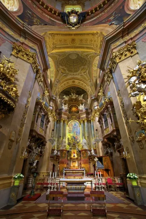 Framed Print : St. Peters Church, Vienna, Austria, Europe Framed Print : St. Peters Church, Vienna, Austria, Europe