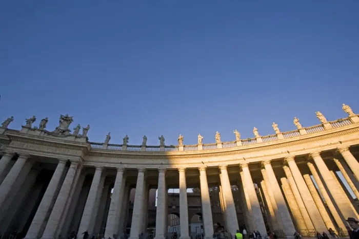 Framed Print : St. Peters Square, Vatican City, Rome, Lazio, Italy, Europe