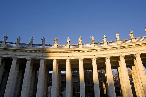 St. Peters Square, Vatican City, Rome, Lazio, Italy, Europe