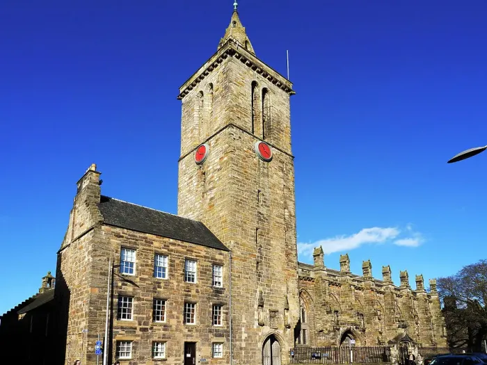 Framed Print : St. Salvators College Chapel, St. Andrews, Fife, Scotland, United Kingdom, Europe