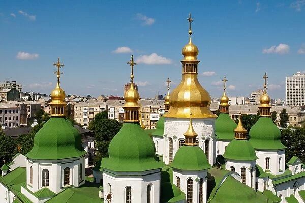 St. Sophias Cathedral. UNESCO World Heritage Site, Kiev, Ukraine, Europe