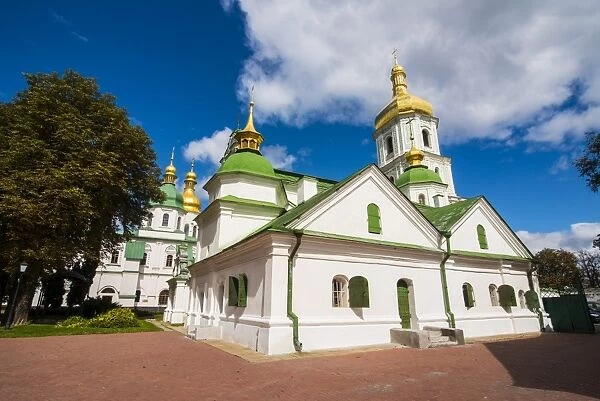 St. Sophias Cathedral, UNESCO World Heritage Site, Kiev (Kyiv), Ukraine, Europe